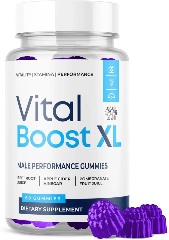 1 (pack) 60 Gummies Vital Boost XL Male Gummies Advanced Max Formula