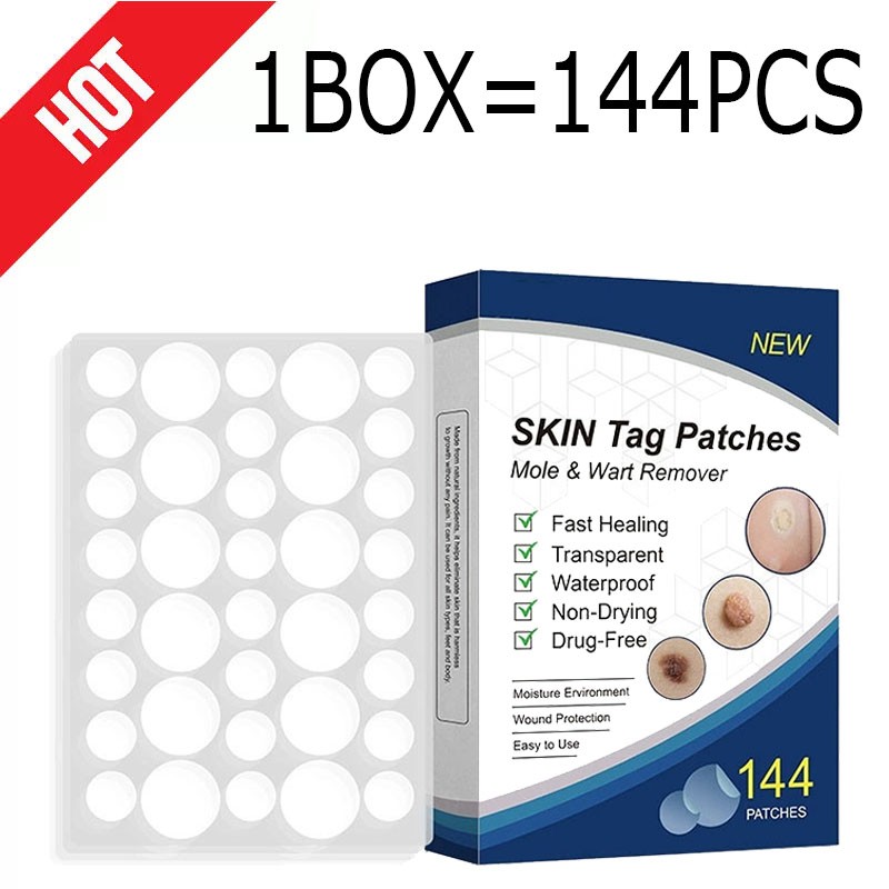 Skin Tag Remover Patches Quick Effective Mole and Wart Pad Removal Sticker US