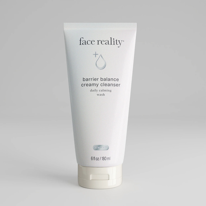 Face Reality Barrier Balance Creamy Cleanser 6 fl oz / 180ml Daily Calming Acne