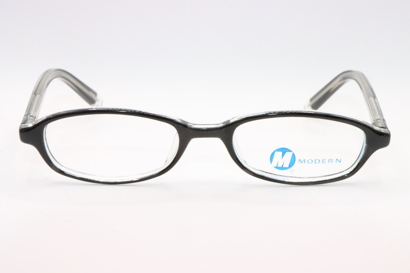 NEW MODERN WINDY BLACK CRYSTAL AUTHENTIC DESIGNER FRAMES EYEGLASSES 41-17 gallery