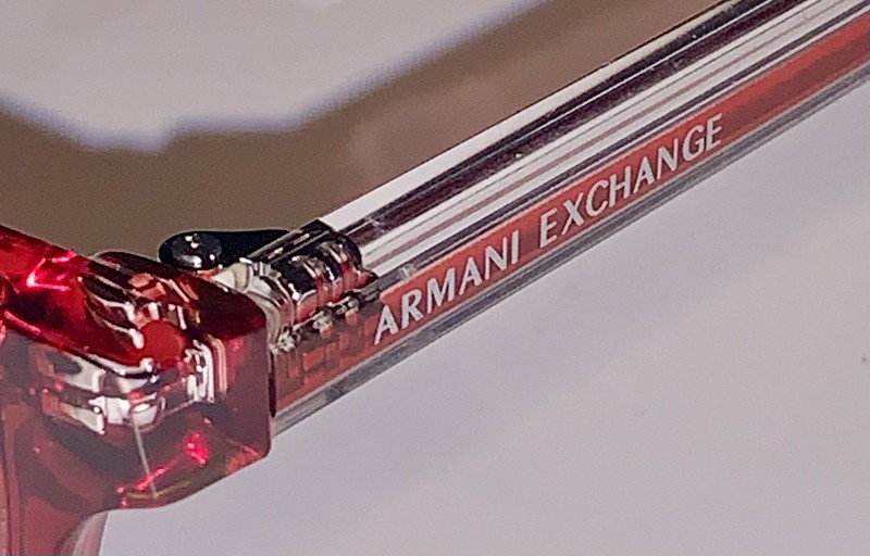 Armani Exchange AX3074-8322-54 Red Eyeglass Frames gallery