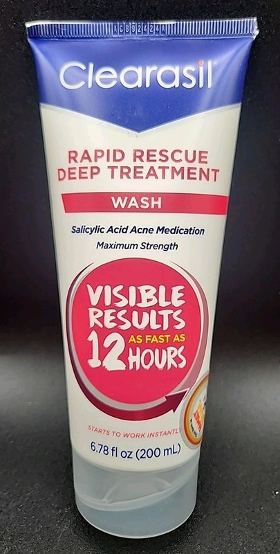 Rapid Rescue Deep Treatment Acne Face Wash Maximum Strenght with 2% Salicylic…
