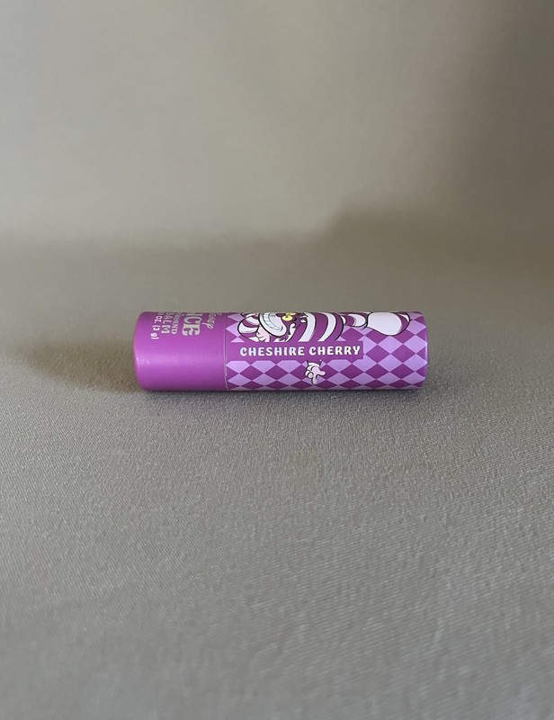 Disney Alice In Wonderland Cheshire Cat “Cheshire Cherry” Scented Lip Balm, New! gallery