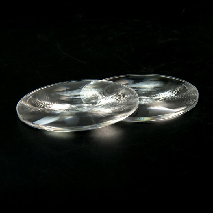 2pc 20mm Diameter Mini Round Optical PMMA Plastic Solar Fresnel Condensing Lens gallery