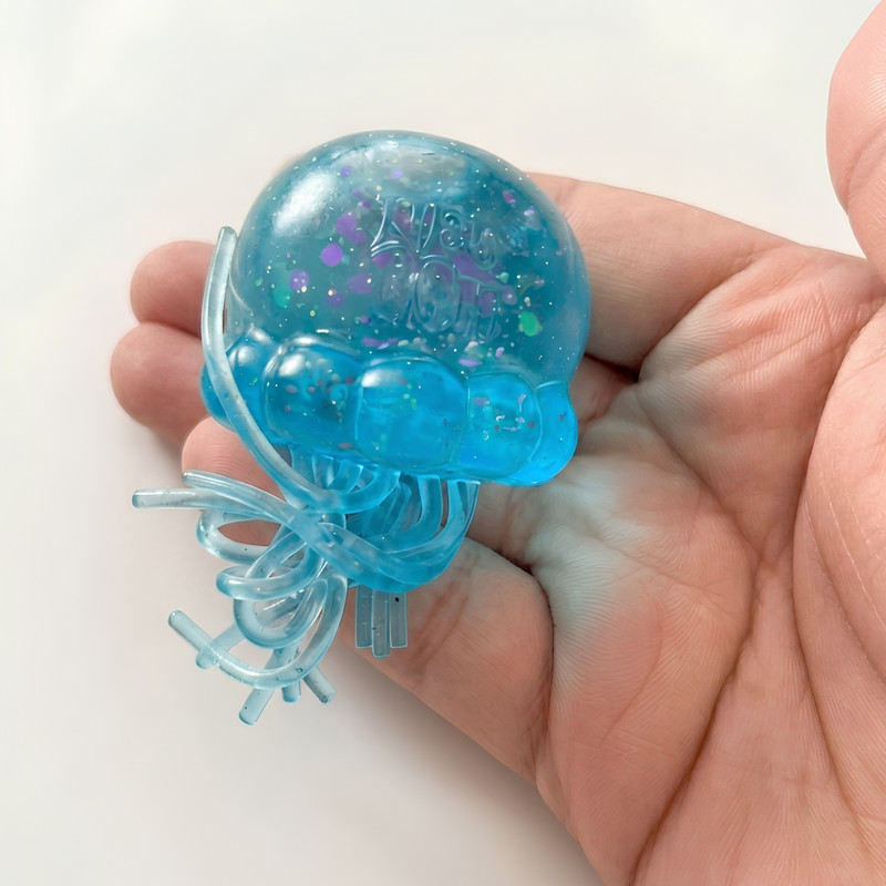 NeeDoh Jelly Squish Jellyfish Fidget Toy Stress Relief Sensory Squishy Gift gallery