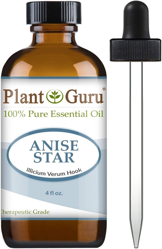 Anise Star Essential Oil 4 oz 100% Pure Undiluted 4 Fl Oz (Pack of 1)