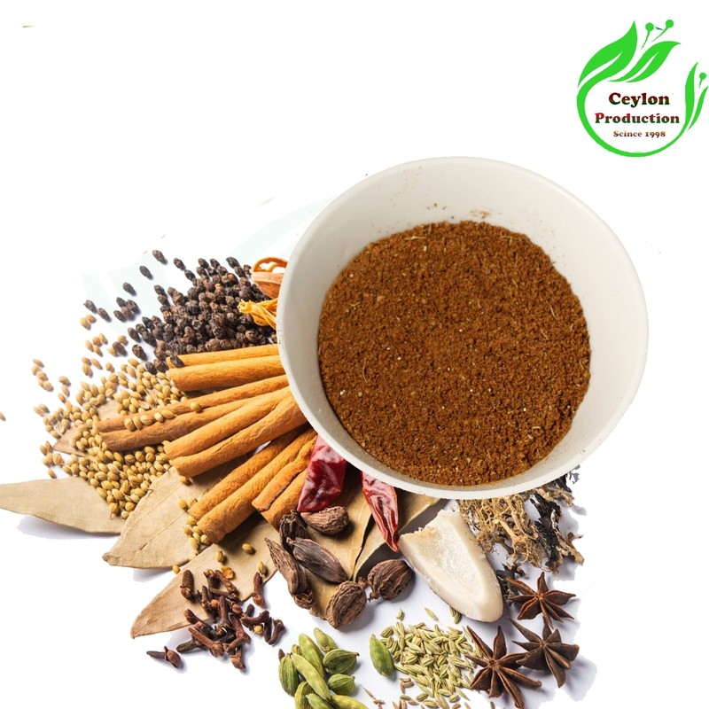 Garam Masala powder Organic Raw Sri Lankan Ceylon spices