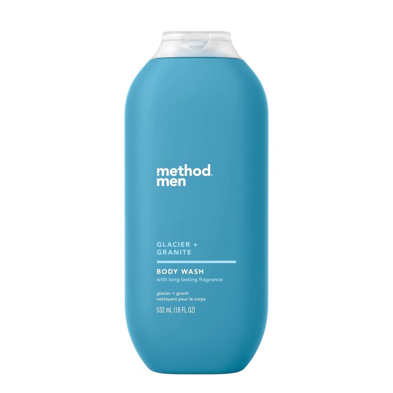 Method Men Body Wash, Glacier + Granite, 18 fl oz new