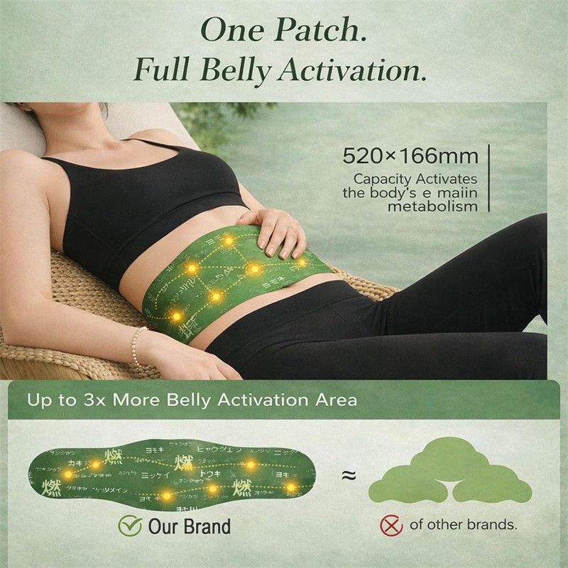 Japanese Herbal Balance Patch,Plant-Based Ingredient Comfortable Adhesive Design gallery