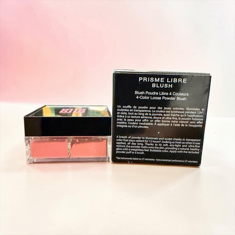 NEW Open~ Givenchy Prisme Libre BLUSH 4 color # 3 VOILE CORAIL Loose Powder gallery