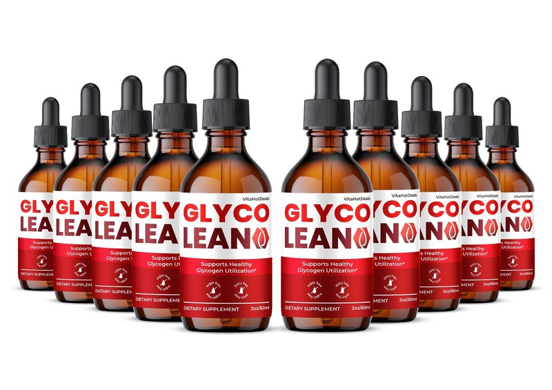 Glyco Lean Drops, Max Strength, GlycoLean Liquid Supplement (10 Pack)