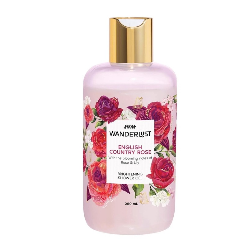 Nykaa Wanderlust English Country Rose Body Wash 250ml