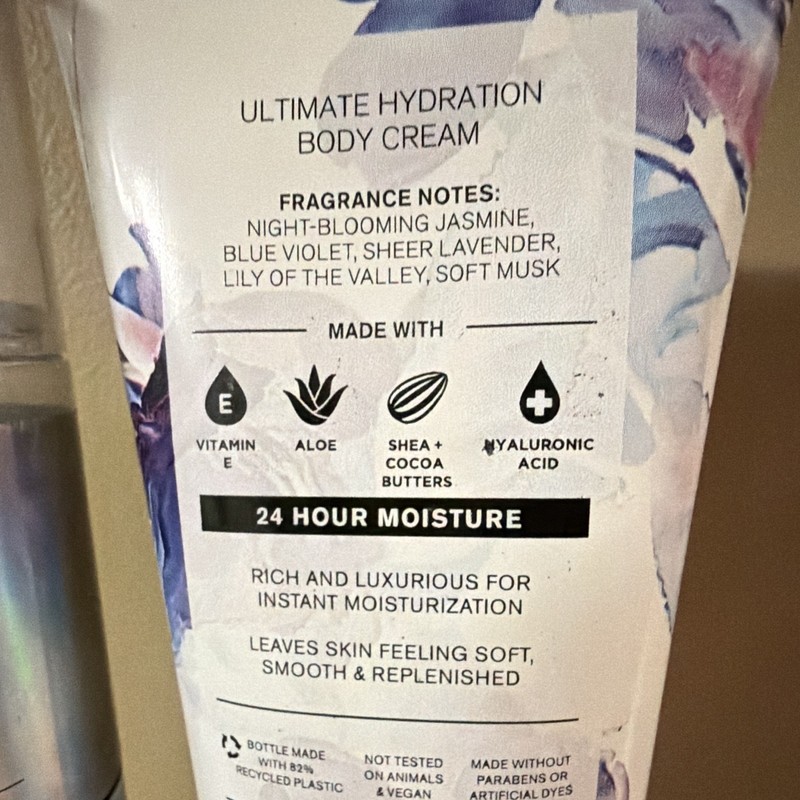 Bath & Body Works Moon Light Path Mist & Body Cream Set 8 oz Floral gallery