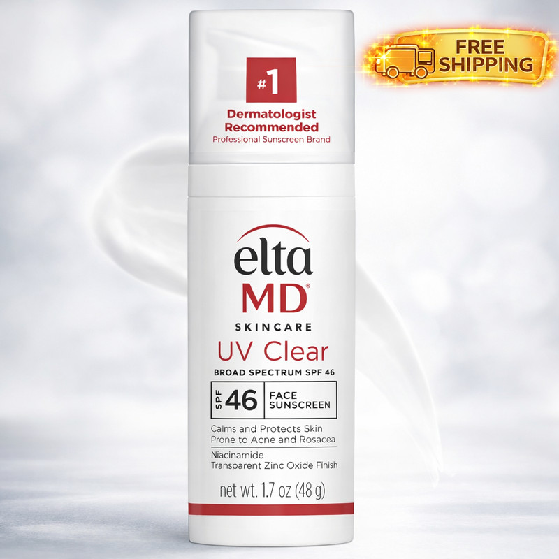 EltaMD UV Clear SPF 46 Face Sunscreen 1.7 oz Acne Rosacea
