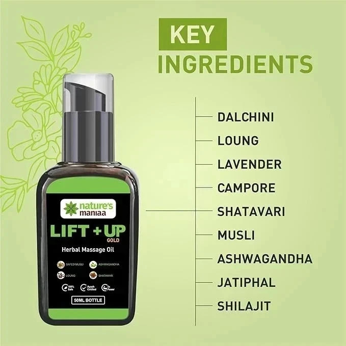Mens Vitality Oil 50ml Natural Herbal Wellness Formula for Men Freshness Support gallery