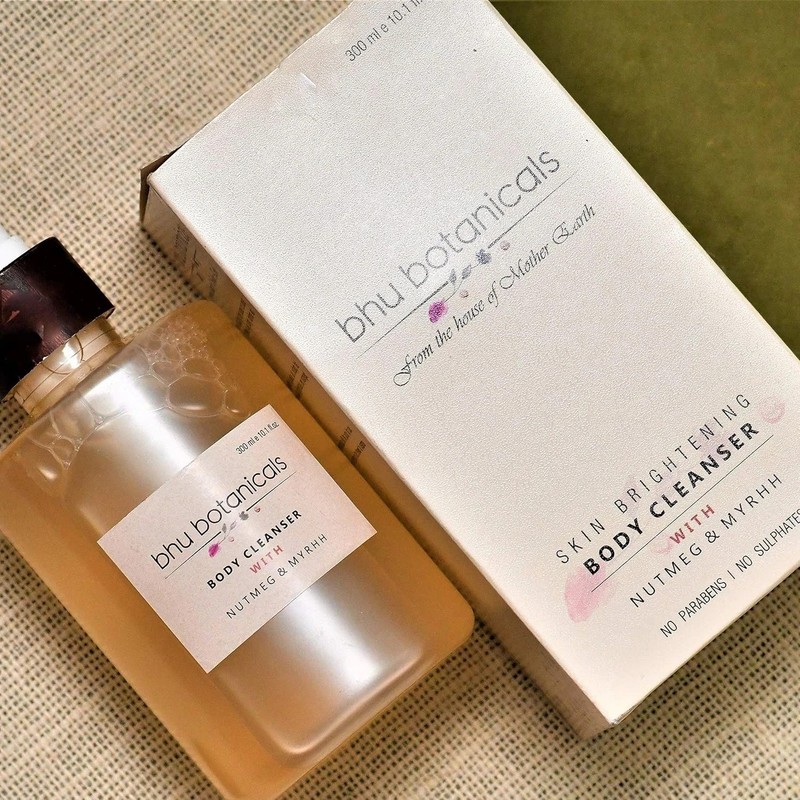 Bhu Botanicals Body Cleanser With Nutmeg, Myrhh 300ml gallery