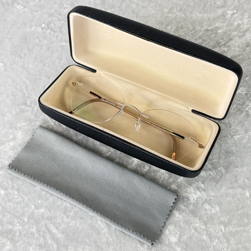 Silhouette Rimless Rose Gold Eyeglasses Frames ONLY – 5521 70 3530 – 53-17-140