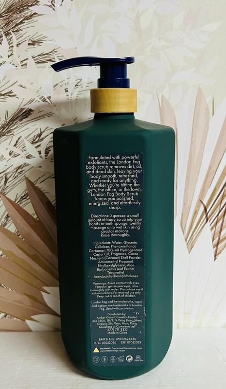 London Fog Supply Co. ~ Bourbon & Coconut Exfoliating Body Scrub 33.8 fl oz gallery