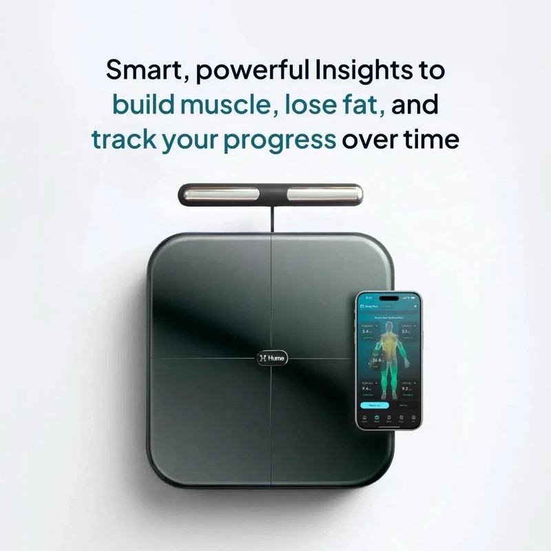 Brand New Hume Health The Body Pod – 8-Electrode Smart Scale & Body Analyzer