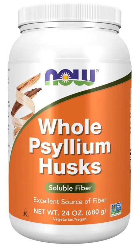 NOW Foods Supplements, Whole Psyllium Husks, Non-GMO 1.5 Pound (Pack of 1)