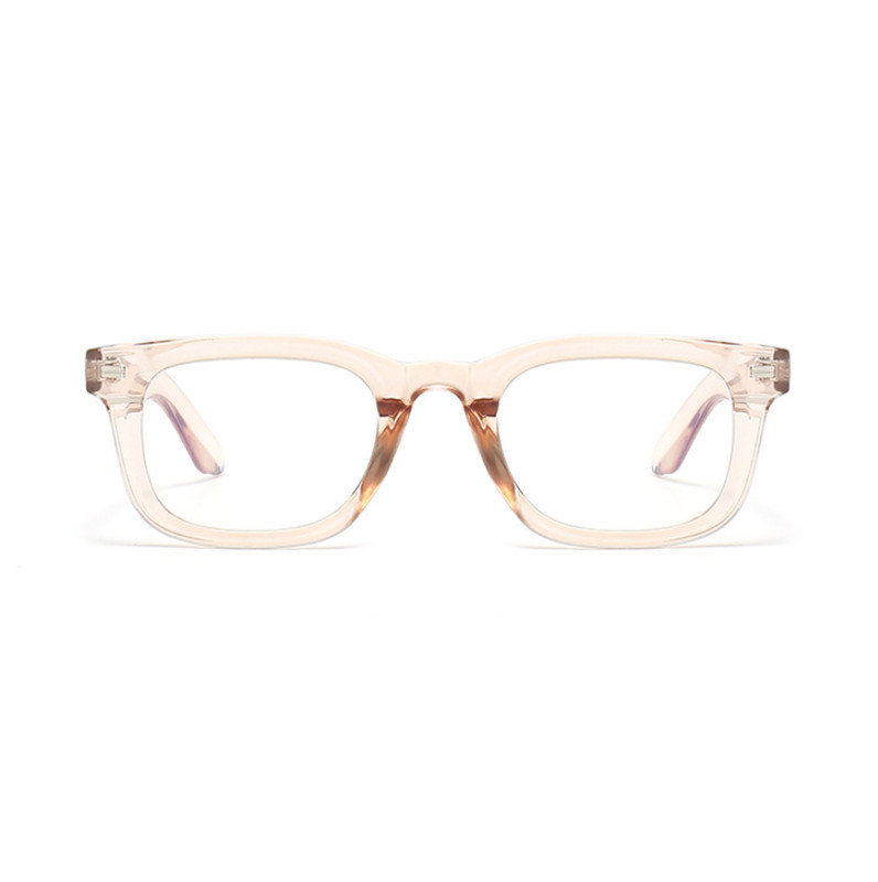 Men Women Square Anti Blue Light Reading Glasses Clear Lens Fashion Glasses New gallery