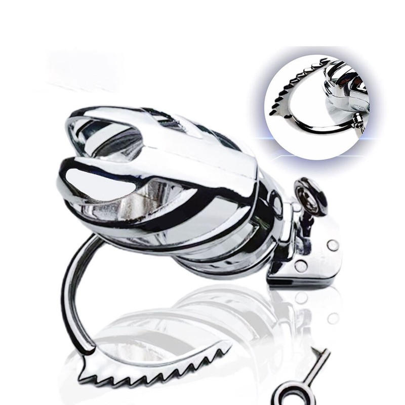 Adjustable Stainless Steel Ring Male Chastity Cage Metal Chastity Lock USA USA gallery
