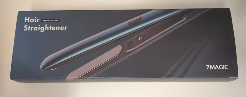7MAGIC Hair Straightener Ceramic Flat Iron with LCD