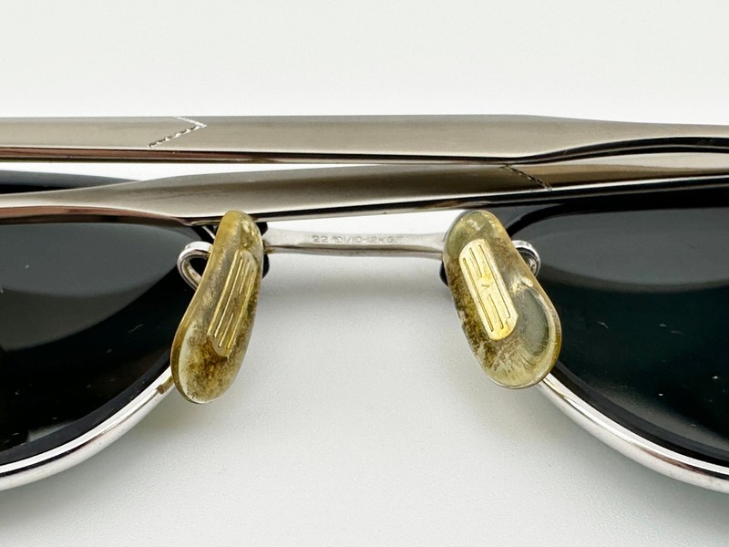 American Optical AO Vintage 1950s 12K GF #220 Aluminum Temples Eyeglass Frame gallery