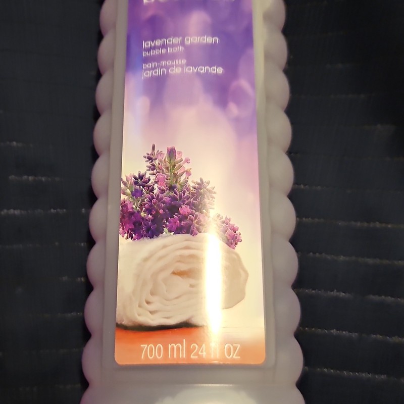 Lavender Garden Bubble Bath, Lavender Scent, Purple, 24 fl oz (700 ml)