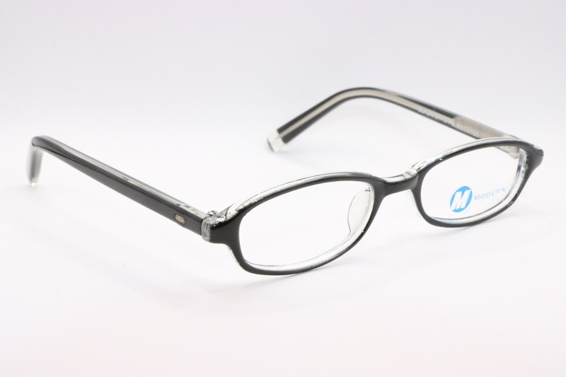 NEW MODERN WINDY BLACK CRYSTAL AUTHENTIC DESIGNER FRAMES EYEGLASSES 41-17 gallery