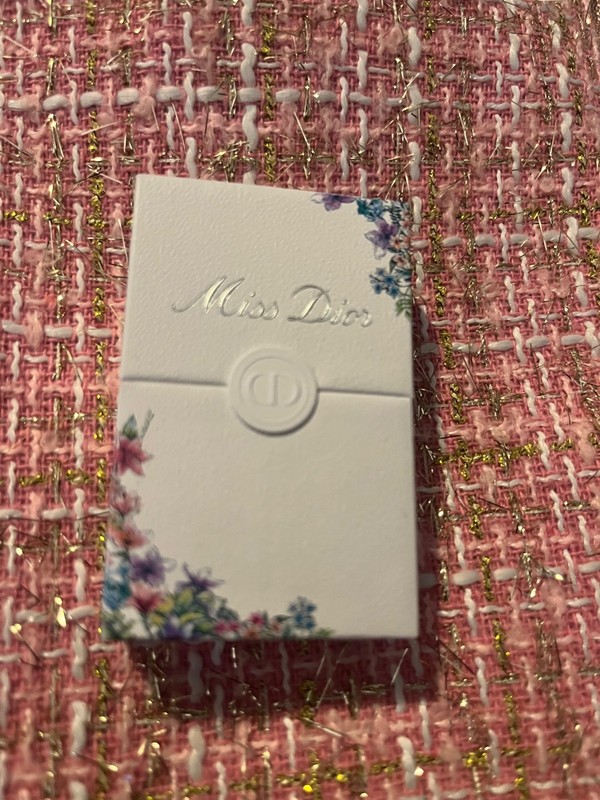 Miss Dior Eau de Parfum & Blooming Bouquet Eau De Toilette Sample Set 1ml Each
