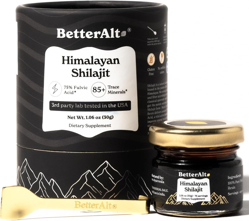 Pure Himalayan Shilajit Resin | High Potency for Men & Women | 75 Servings for S