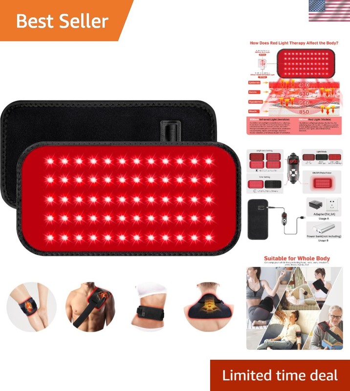 Comprehensive Red Light Therapy Device – Ideal Gift for Wellness Enthusiasts
