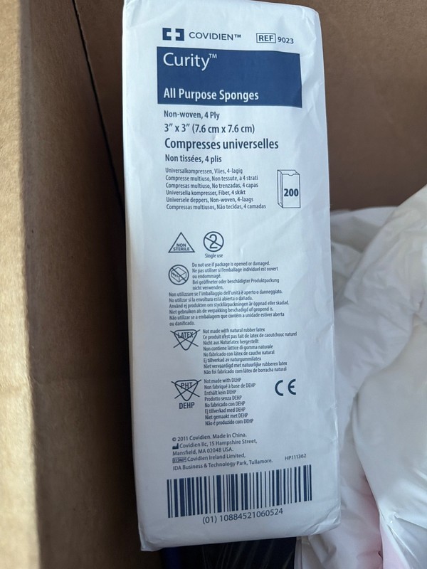 Curity All Purpose Sponges (Gauze)
