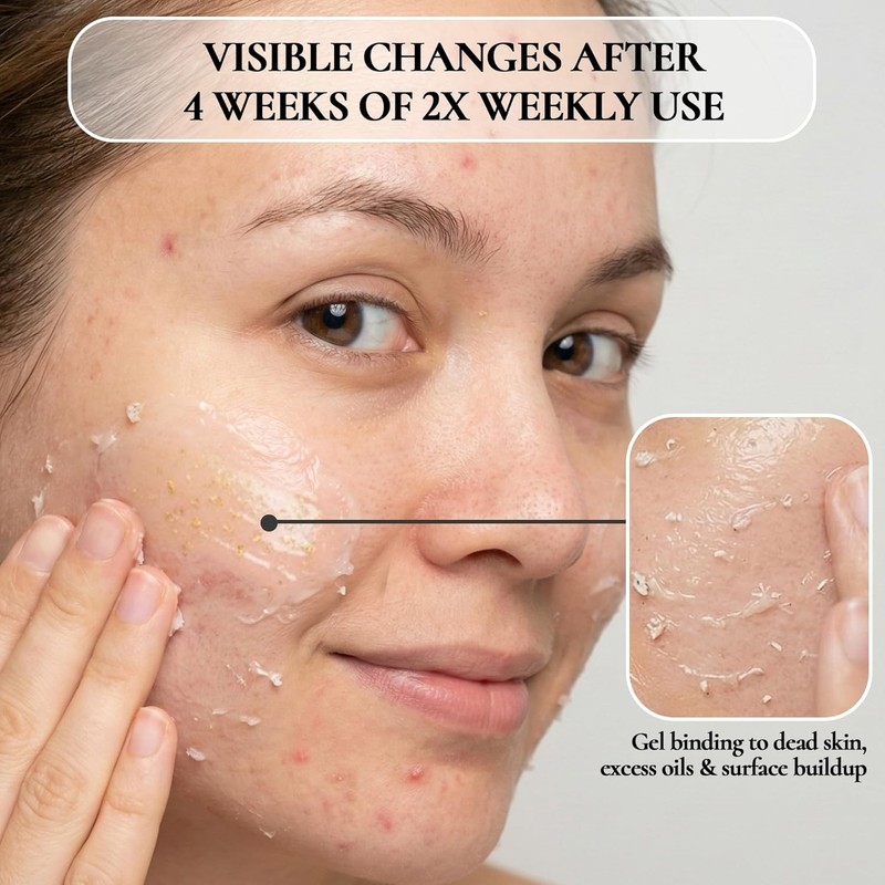 Vivo Per Lei Dead Sea Mineral Facial Peeling Gel Skin Exfoliating Facial Scrub gallery