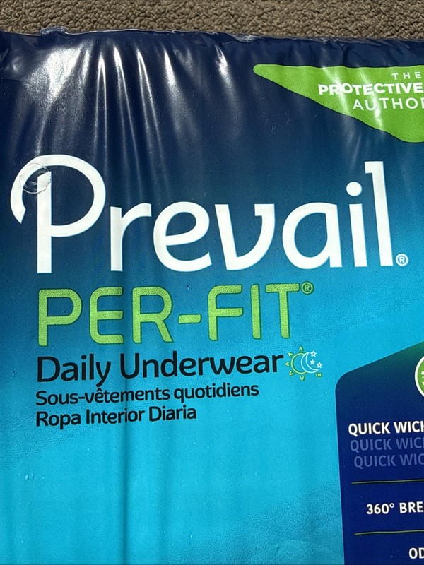 Prevail Per-Fit Adult Daily Underwear XL 58”-68” 14 Count - Extra Absorbency gallery