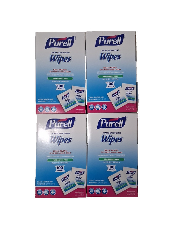PURELL Individually Wrapped Hand Sanitizing Wipes (400 Count) gallery