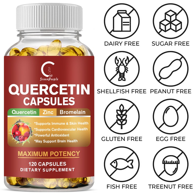 Quercetin Supplement with Vitamin C and Zinc - Ultimate Immune Booster gallery