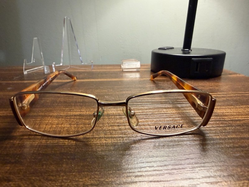 Versace MOD 1125-B 1002 51-16-135 Eyeglass Frames Gold/Tortoise