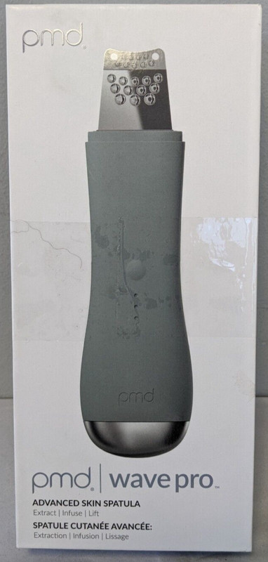 PMD Wave Pro Advanced Skin Spatula -Extract, Infuse, Lift Pores,Blackheads Open