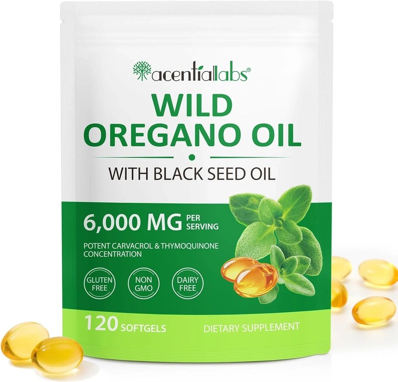Oil Of Oregano With Black Seed Oil 6,000MG