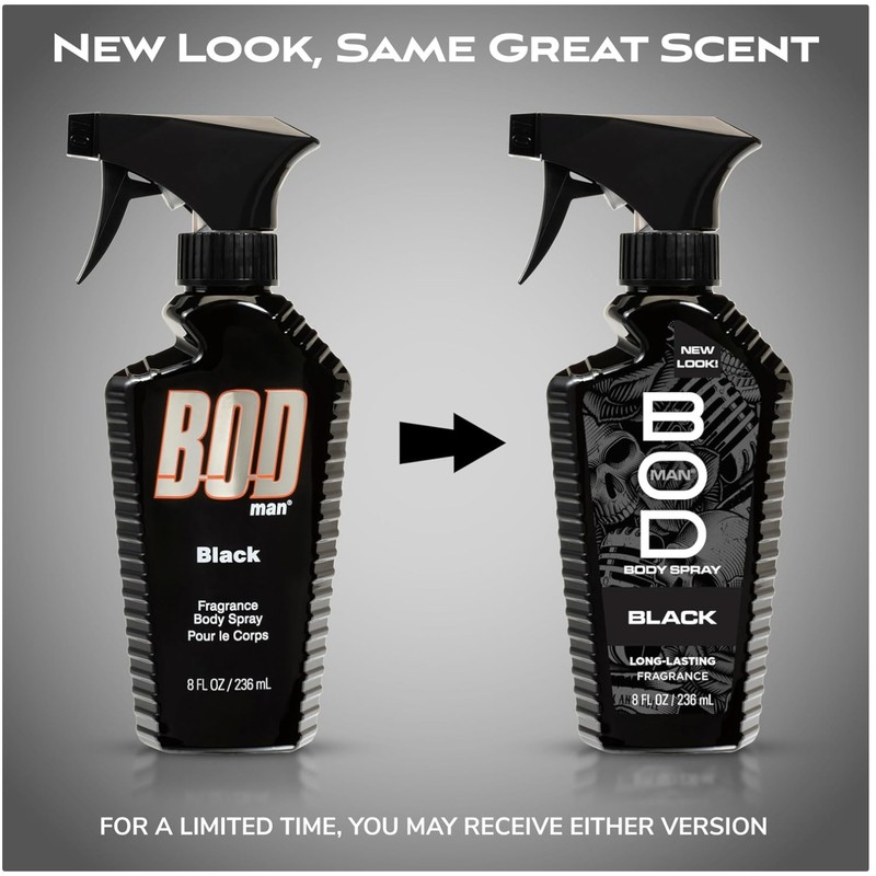 Verbena Bergamot Scented Body Spray – 2 Pack
