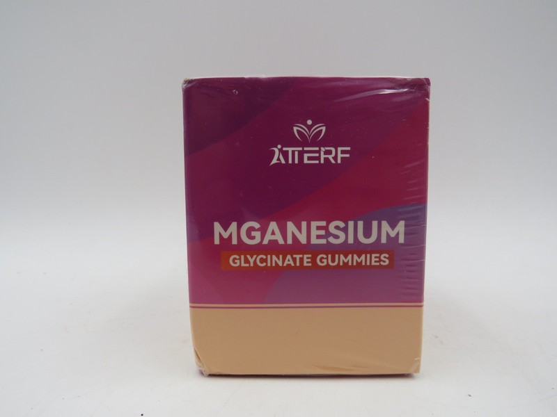 ATTERF Magnesium Glycinate Gummies 600mg Sugar-Free 90ct EXP 02/28 gallery