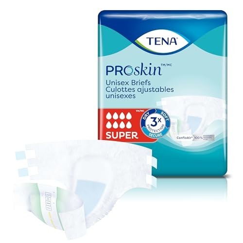 TENA ProSkin Adult Incontinence Briefs Super Absorbency Large 56 Count gallery