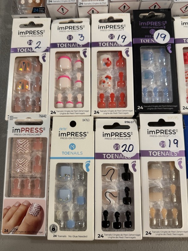Kiss Nails impress,Toenails Press-On Pedicure,U CHOOSE,BUYMORESAVE+Com-Ship gallery