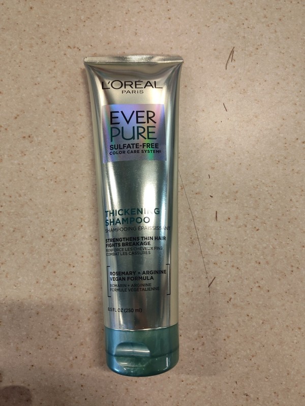 L’Oreal Ever Pure Sulfate-Free Thickening Shampoo 8.5fl.oz./250ml New