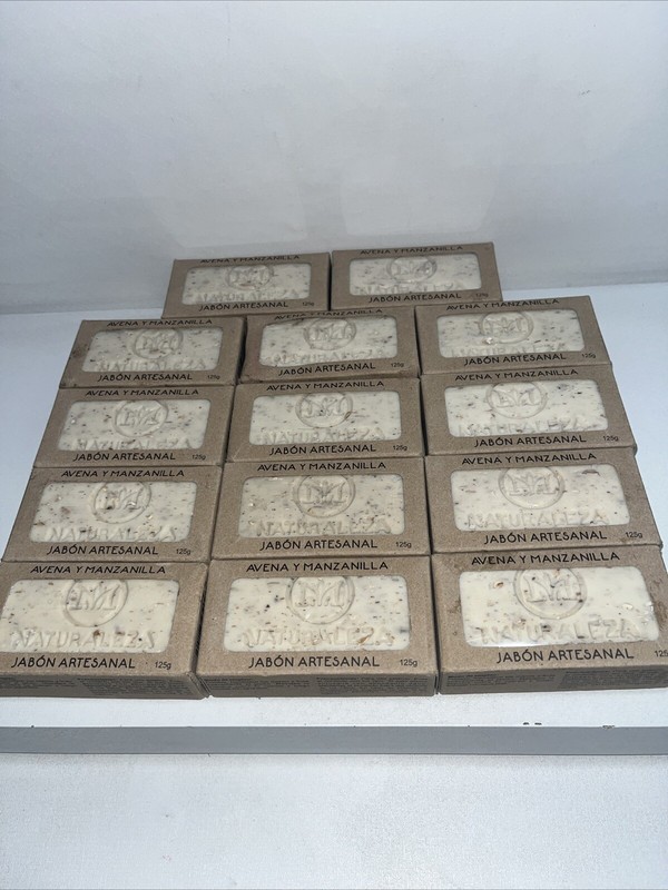 14 New Oatmeal & Chamomile Artisanal Bar Soap