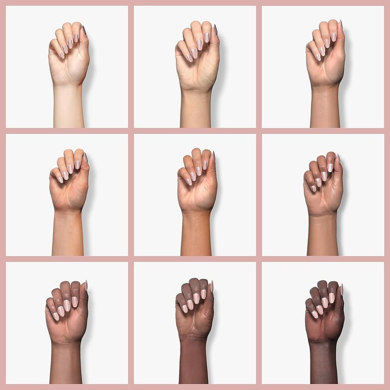 Jelly Nude Gel Nail Polish, 16ml Sheer Rose Pink Translucent Soak Off Gel Pol... gallery
