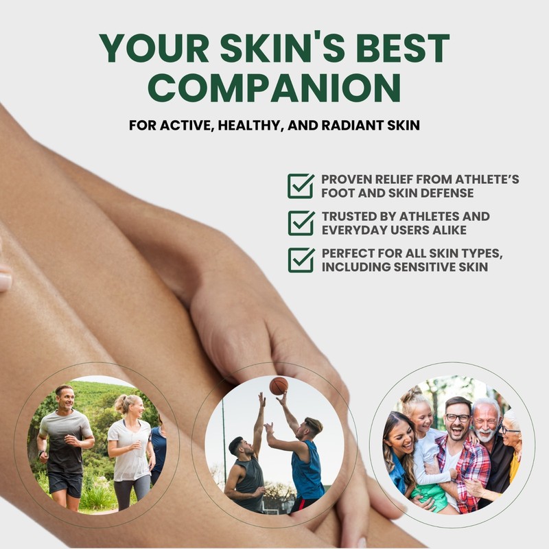 Kesmedik Tea Tree Balm Jock Itch Athletes Foot Rash Relief Dry Skin 2oz gallery