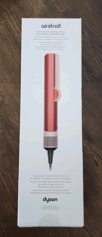 Dyson Airstrait Strawberry Broze / Blush Pink Model HT01